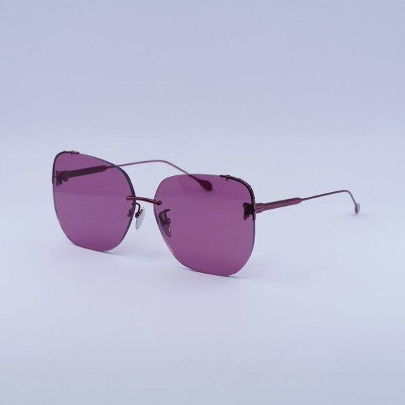 🕶️New Isabel Marant IM 0082/S 08CQ U1 Sunglasses - Cherry Frame, Pink Lenses - Picture 1 of 8